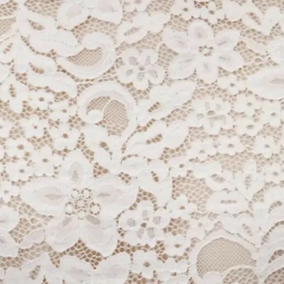 BHLDN Amy Kuschel Monaco Lace Crop Top Wedding Z404-5 - Picture 6 of 8